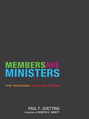 cover image of Members Are Ministers